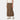 Carhartt WIP Womens's Long Cargo Skirt - Rinsed Chocolate