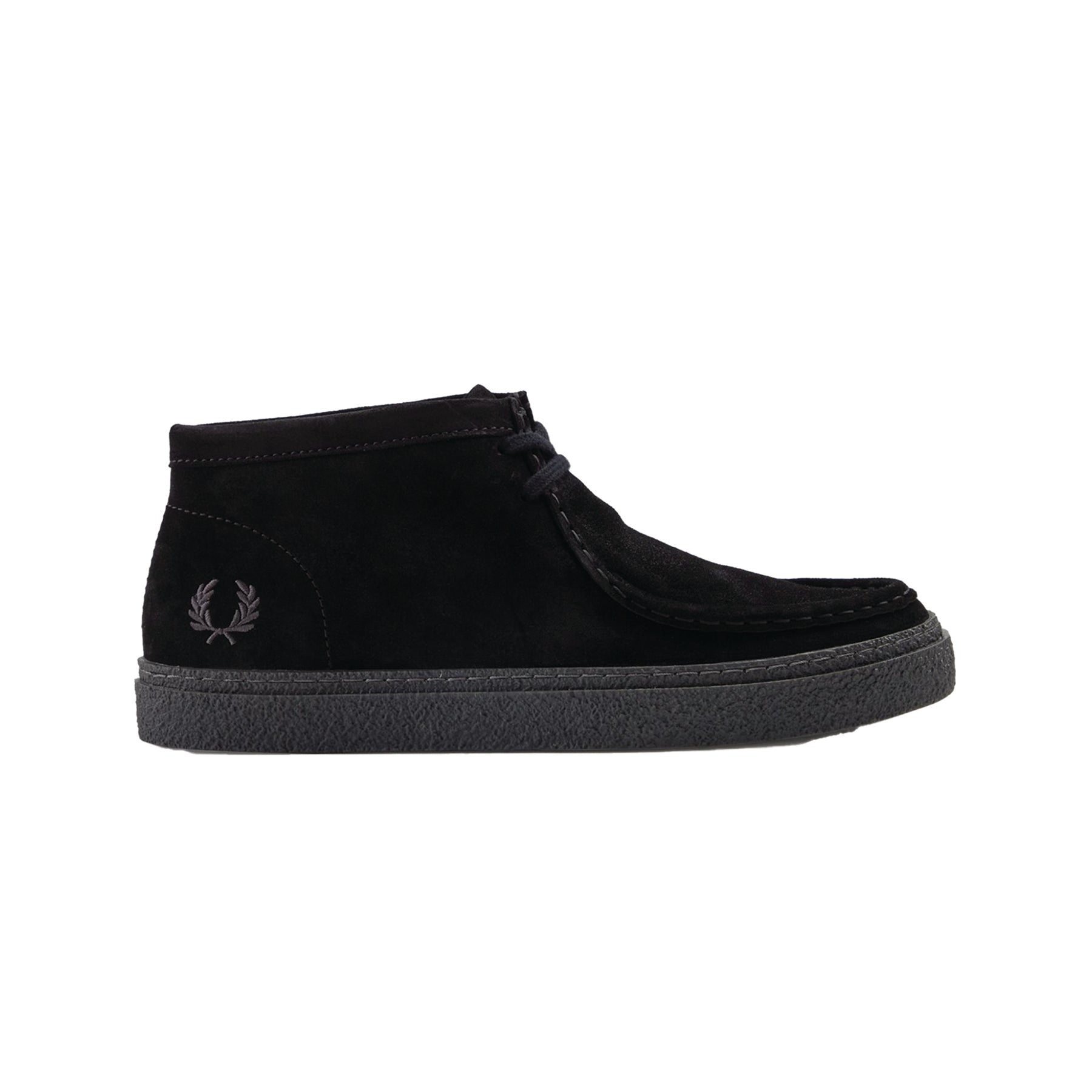 Fred Perry Dawson Mid Suede - Black – Prime