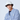 La Paz Santos Cap - Off White, Wind Blue