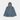 Dehen Heavy Duty Raincoat - Faded Blue Dry Waxed Cotton