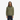 Fred Perry Hooded Zip Through Sweatshirt - Laurel Wreath Green / Ecru / Dusky Blue