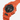 Casio G Shock Rugged Digital GD010 - Orange Resin Band